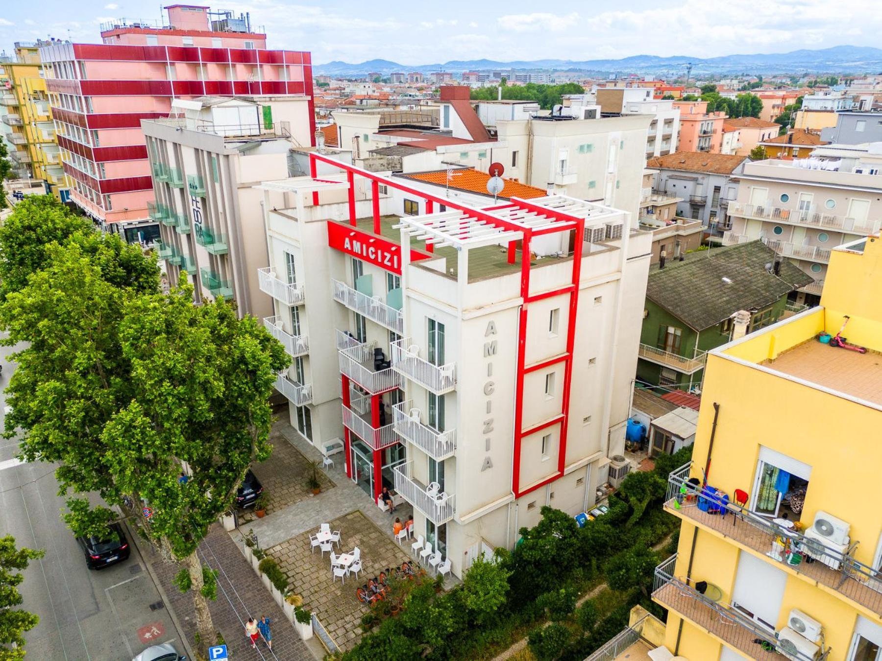 Hotel Amicizia Rimini Extérieur photo