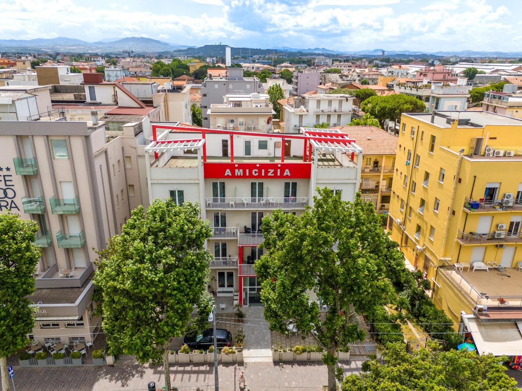 Hotel Amicizia Rimini Extérieur photo